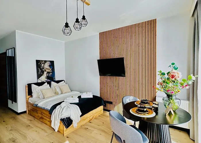 Apartment Well Garaz Parking Gratis Elblag